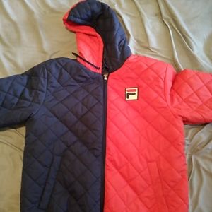 Quilted Fila Jacket